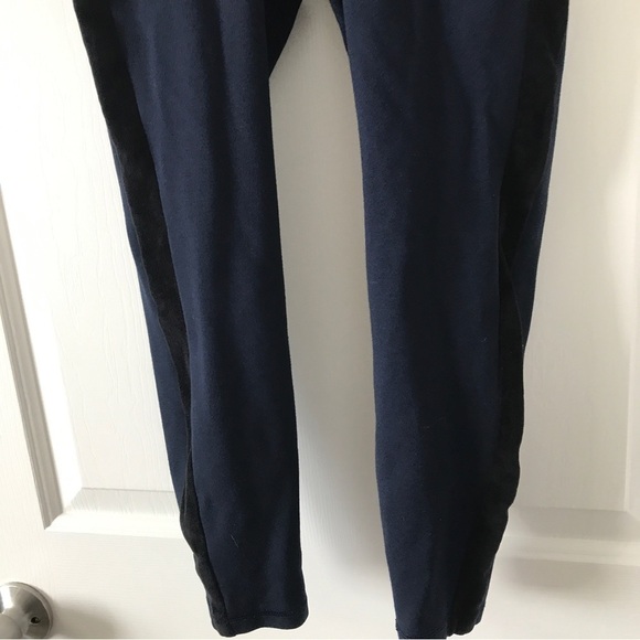 3/$15 Old navy active blue with black tuxedo stripe pants (P2) - Picture 6 of 9